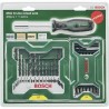 2607017655 BOSCH Set gaurire si insurubare cu 41 elemente