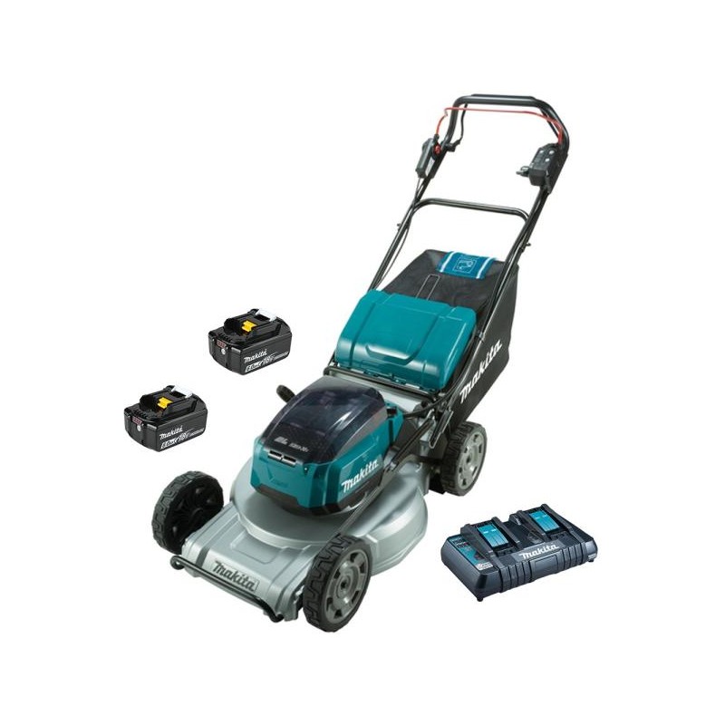 DLM533Z46D Masina tuns gazon autotractata 53cm 4 acum Li-Ion 18V 6Ah