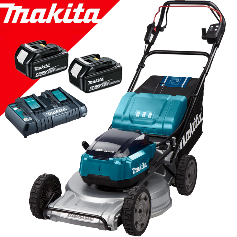 DLM533Z46D Masina tuns gazon autotractata 53cm 4 acum Li-Ion 18V 6Ah