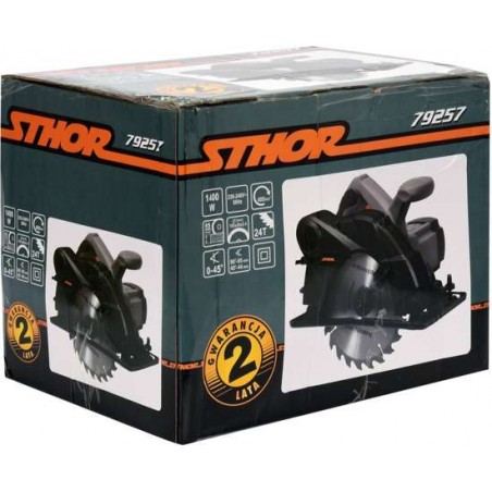 79257 STHOR Fierastrau circular putere 1400W, disc 185mm