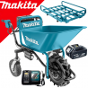 DCU180Z16C MAKITA Roaba cu platforma, cuva, acumulator Li-Ion 18V 6Ah
