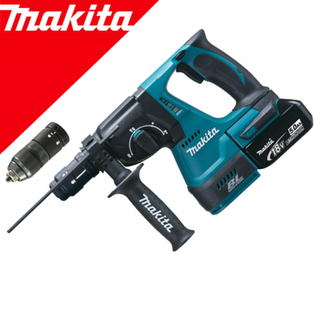 DLX4155TX1 MAKITA Set 4 scule si 2 acumulatori Li-ion 18V 5Ah