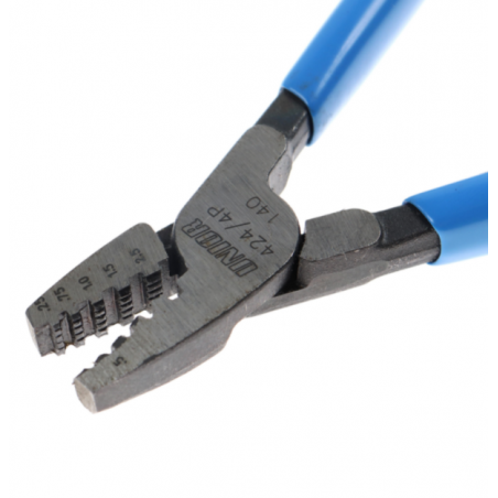 607950 UNIOR Cleste de sertizat prindere 16mm lungime 180mm 424/4P