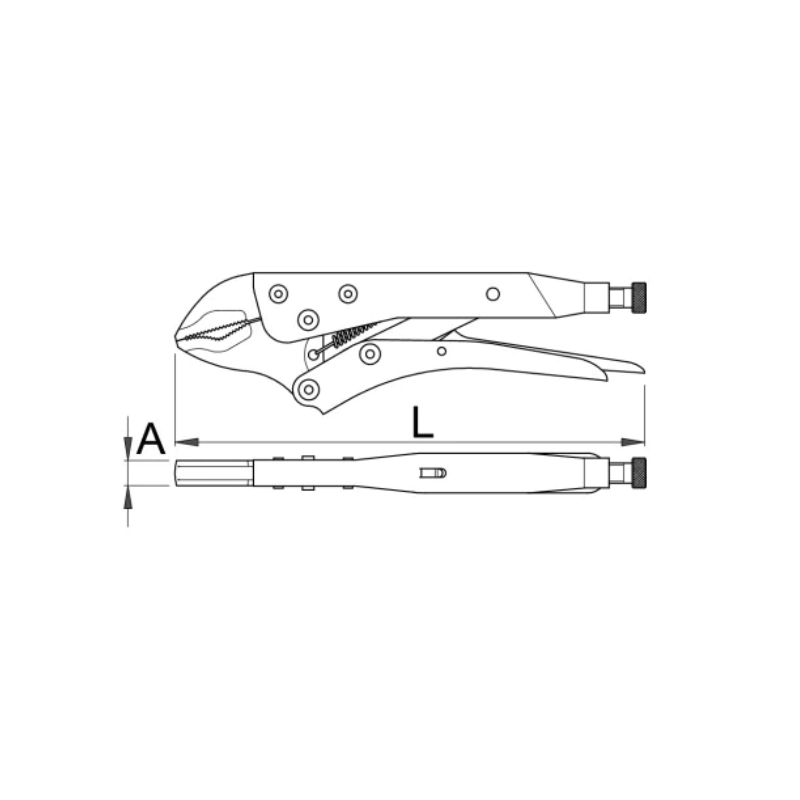 601553 UNIOR Cleste menghina 430/3 prindere 40 mm lungime 300 mm
