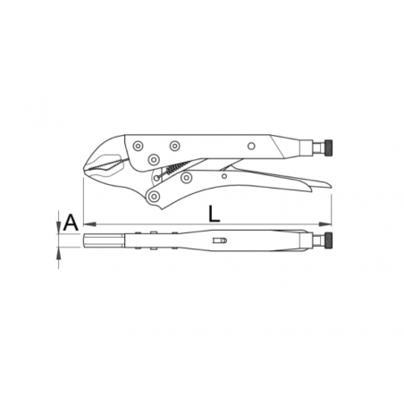 601553 UNIOR Cleste menghina 430/3 prindere 40 mm lungime 300 mm