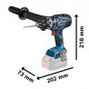 06019J5001 BOSCH GSR18V-150C Bormasina cu 2 acumulatori Li-Ion 18V 8Ah