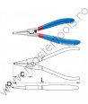 621187 UNIOR Cleste inel siguranta exterior, varfuri drepte, 3-10mm.