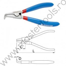 621197 UNIOR Cleste inel de siguranta,exterior,varf indoit 19-60mm