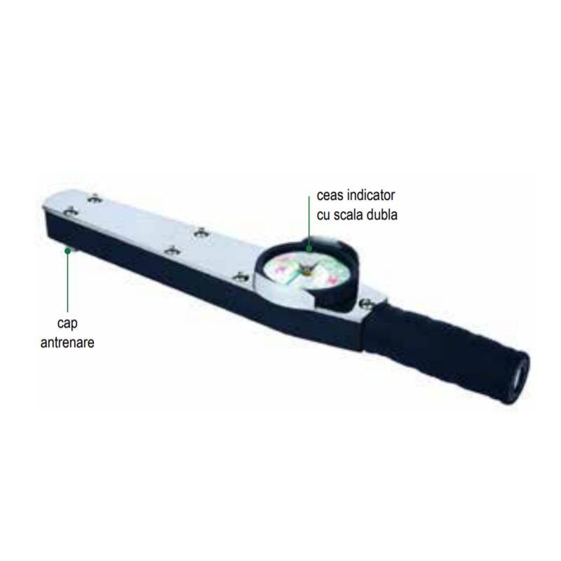 IST-DW240 INSIZE Cheie dinamometric patrat 1/2 cuplu 40-240 Nm