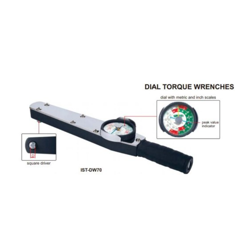 IST-DW240 INSIZE Cheie dinamometric patrat 1/2 cuplu 40-240 Nm