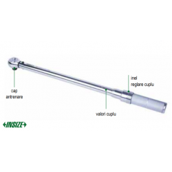 IST-9WM60 INSIZE Cheie dinamometrica patrat 3/8 cuplu 10-60 Nm