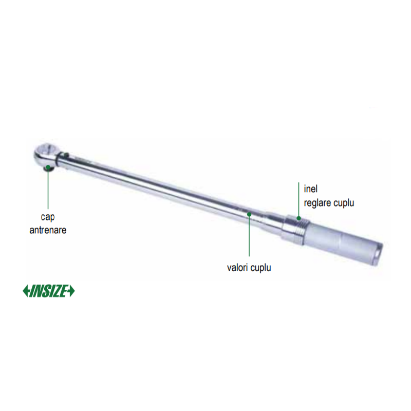 IST-9WM500 INSIZE Cheie dinamometrica patrat 3/4 cuplu 100-500 Nm