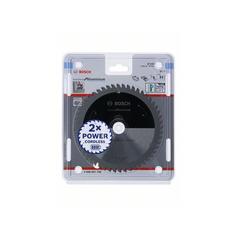 2608837756 Bosch Panza fierastrau circular,150x20 mm, 52 dinti
