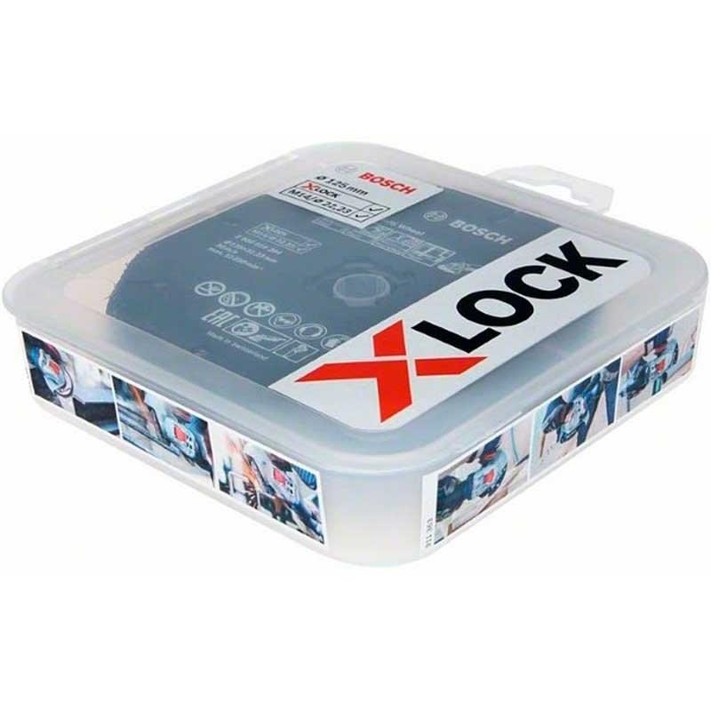 2608619374 BOSCH Set 5 discuri de taiat si slefuit X-LOCK de 125 mm
