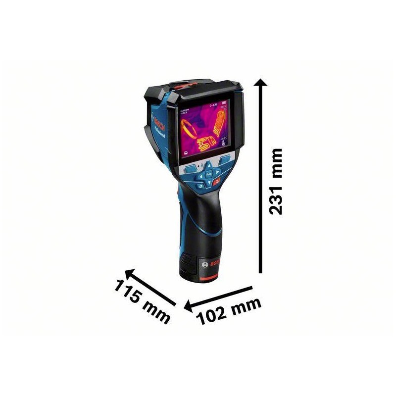 0601083500 BOSCH GTC600C Camera cu termoviziune cu acumulator 12V 2Ah