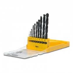 DT5911 DeWALT Set 10 burghie HSS-R cu prindere cilindrica de 1 la 10mm