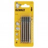 DT2165 DeWALT Set 5 Panze HCS CleanWood 100mm de fierastrau pendular