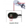 IST-W200A INSIZE Cheie dinamometrica patrat 1/2 cuplu 40-200 Nm