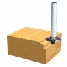 793154-7 MAKITA Freza pentru canelat in lemn 26x12x42mm cu tija de 6mm