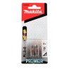 E-03121 MAKITA Set 2 biti Impact Premier PH1 25mm, prindere hex 1/4"