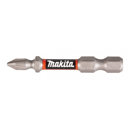 E-03268 MAKITA Set 2 biti Impact Premier PH1 50mm, prindere hex 1/4"