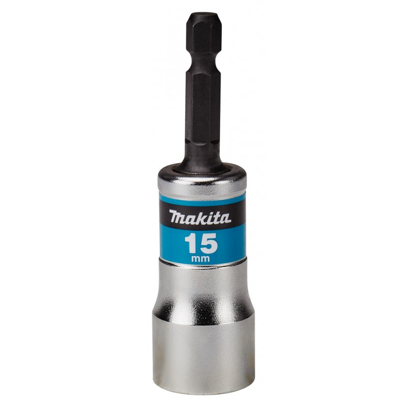 E-03501 MAKITA Cheie tubulara 15x80mm, prindere hexagon 1/4"