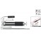 YT-0704 Masina de gresat cu furtun rigid Yato