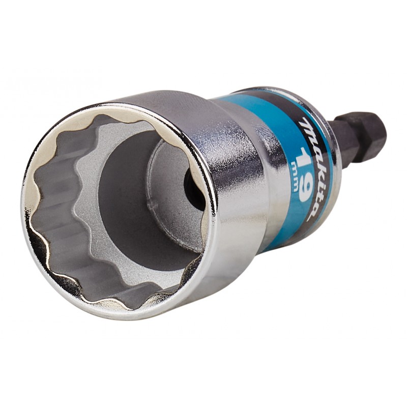 E-03523 MAKITA Cheie tubulara 19x80mm, prindere hexagon 1/4"