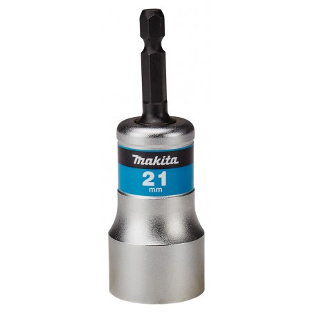 E-03539 MAKITA Cheie tubulara 21x80mm, prindere hexagon 1/4"