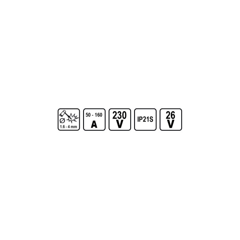 077228 RAIDER RD-IW28 Aparat sudura tip Inverter 2in1 MIG/MAG&MMA 160A