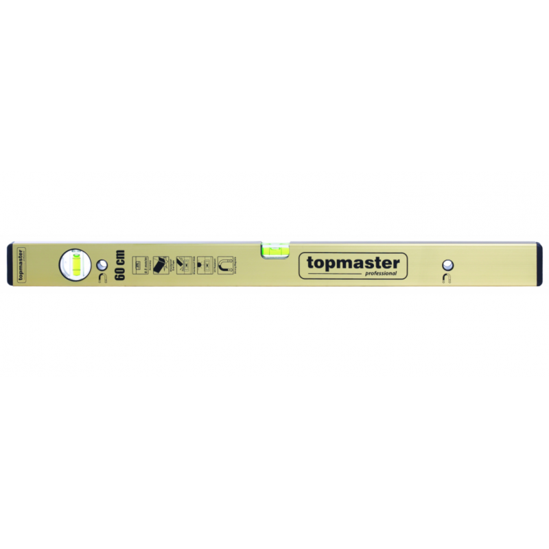 270312 TOPMASTER Nivela aluminiu magnetica STARK 1500mm cu 2 bule