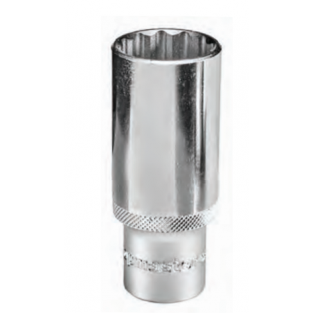 330334 TOPMASTER Cheie tubulara bihexagonala adanca 19 mm, patrat 1/2