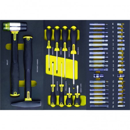 464103 TOPMASTER Dulap cu 7 sertare echipat cu 161 de piese