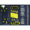464103 TOPMASTER Dulap cu 7 sertare echipat cu 161 de piese