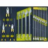 464103 TOPMASTER Dulap cu 7 sertare echipat cu 161 de piese