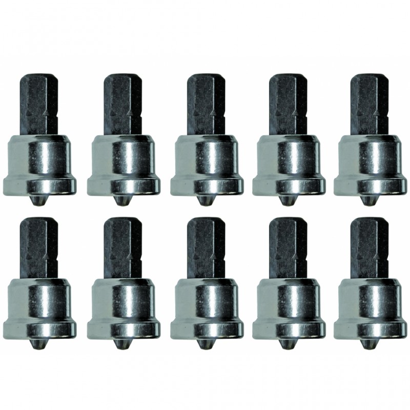 390709 GADGET Set 10 biti pentru gips-carton 15mm,prindere hexagon 1/4