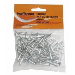 511141 TOPSTRONG Set 50 pop-nituri 5x10 mm