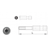 70134605 KRONUS Set 5 biti TORX T20 hexagon 1/4 lungime 50 mm