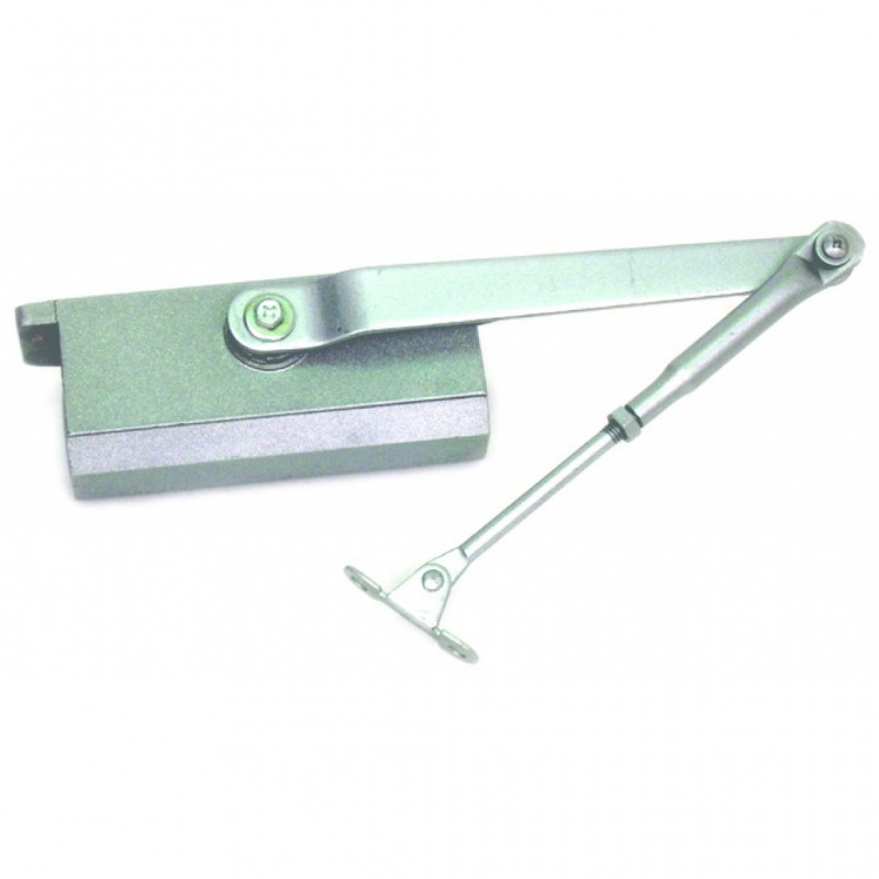 539902 TOPSTRONG Amortizor de inchidere pentru usa, culoare argintie