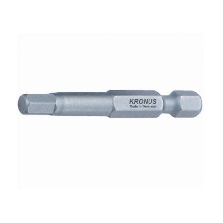 70108810 KRONUS Set 10 biti hexagonali lungi 4mm prindere hexagon 1/4"