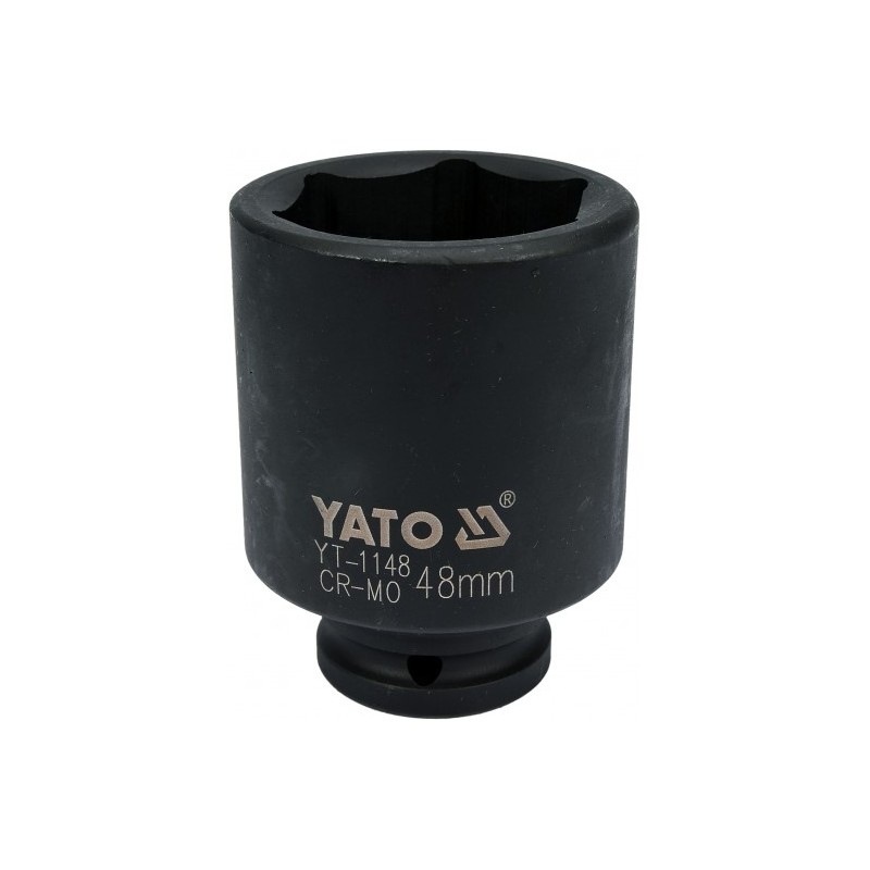 YT-1148 YATO Cheie tubulara HEX de impact 48mm prindere patrat 3/4"