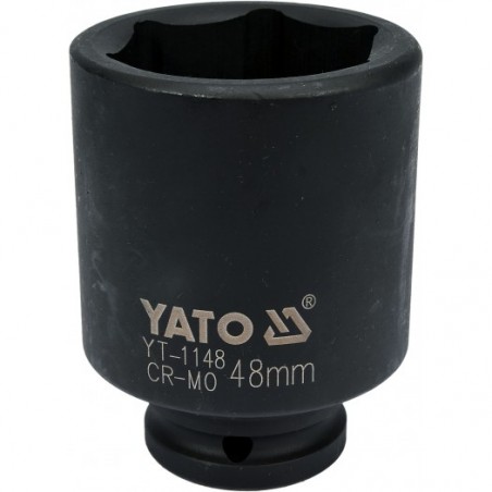 YT-1148 YATO Cheie tubulara HEX de impact 48mm prindere patrat 3/4"