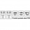 71800 FALA Racord flexibil F/F 1/2" 1/2", lungime 300 mm