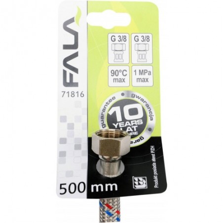 71816 FALA Racord flexibil F/F 3/8" 3/8", lungime 500 mm