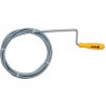 55542 VOREL Sarpe pentru desfundat tevi, lungime 3 m, diametru 6 mm