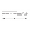 01478 COBIT Adaptor magnetic standard hexagon 1/4" lungime 50 mm