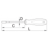 625356 UNIOR Antrenor drept pentru biti cu prindere hexagonala 1/4"