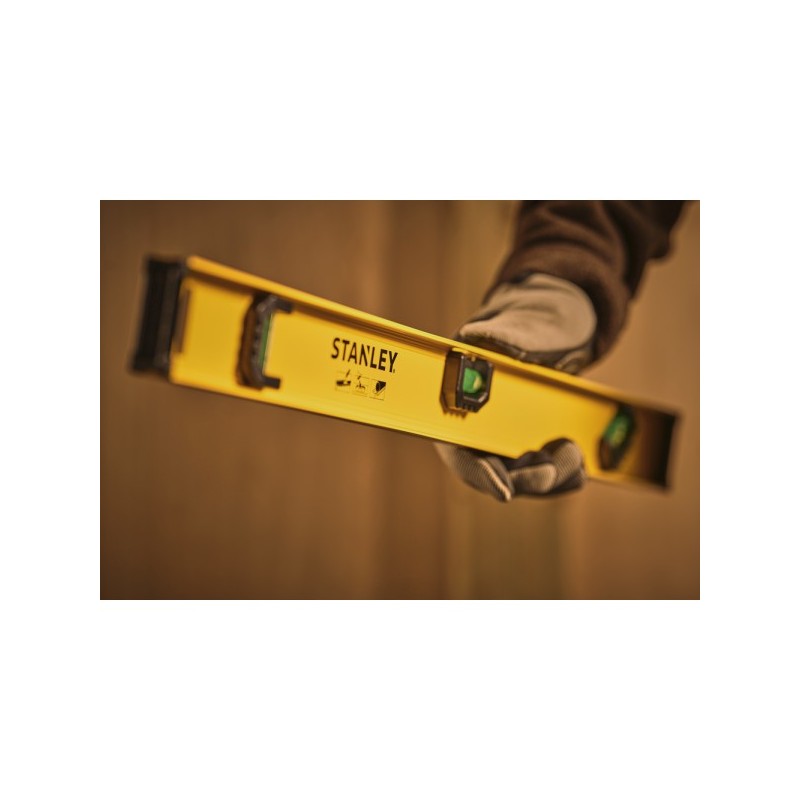 0-42-073 STANLEY Nivela profesionala I-BEAM 3 bule de aer, 450 mm