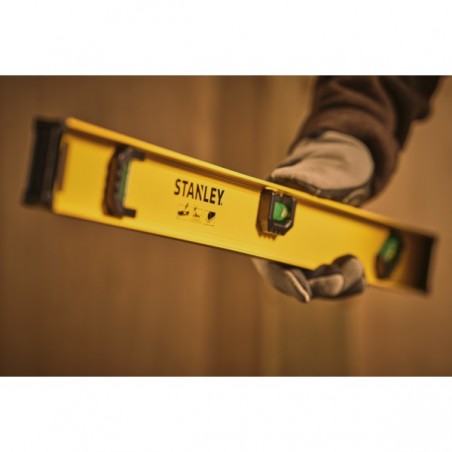 0-42-073 STANLEY Nivela profesionala I-BEAM 3 bule de aer, 450 mm