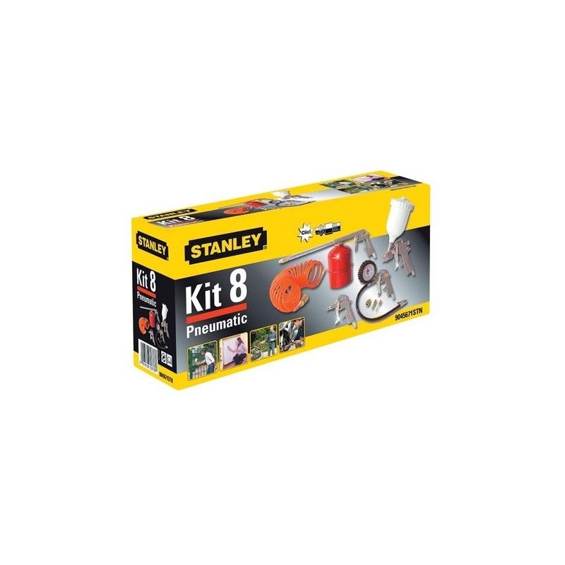 STANLEY Kit 8 accesorii pentru compresor